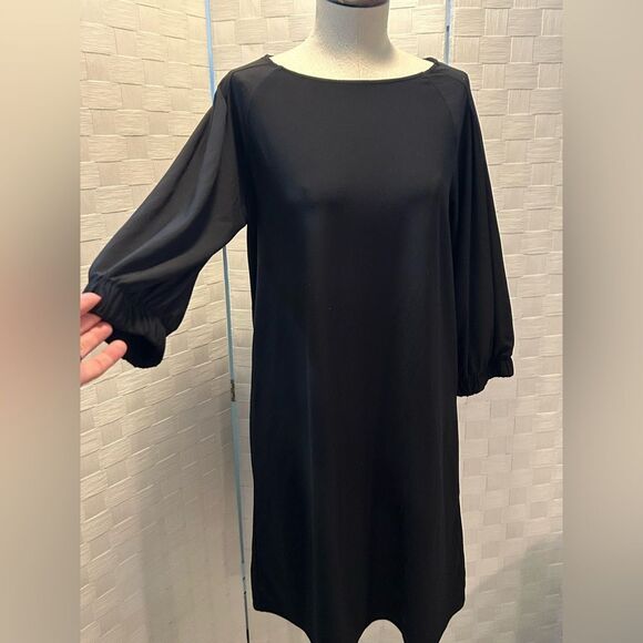 Halogen Timeless Little Black Dress NWT | Classic & Chic Wardrobe Staple small - Picture 3 of 9